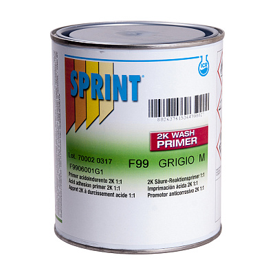 Грунт F99 SPRINT  Wash Primer 2К антикоррозийный, уп.1л/1,13кг F9906001G1
